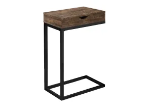 Accent Table, C - Shaped, Modern - Brown by Couch.com