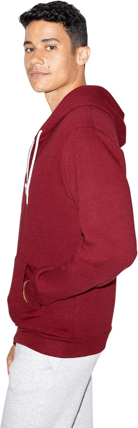American Apparel Men's Flex Fleece Long Sleeve Zip Hoodie
