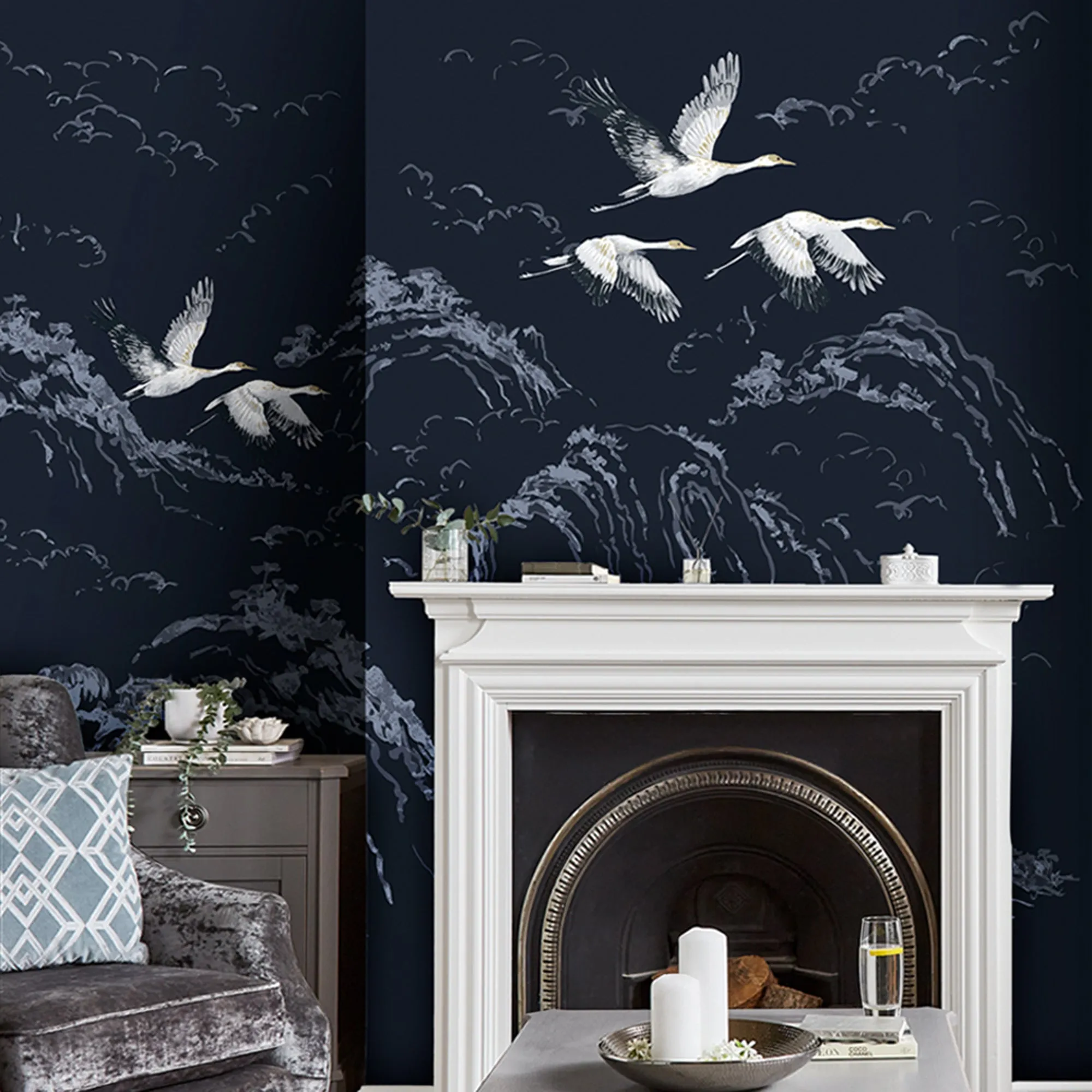 Animalia Mural Wallpaper