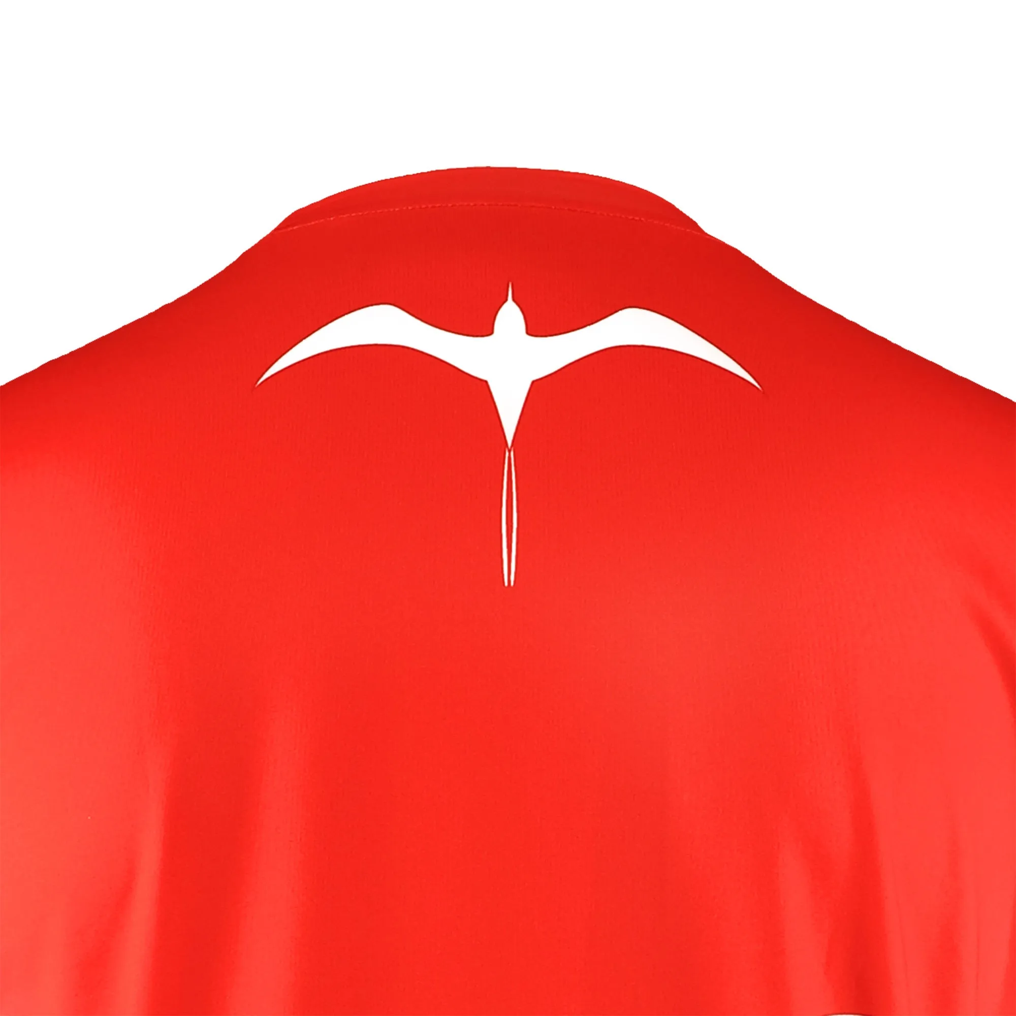 Bump Long Sleeve UV Protection Surf Shirt in Red – UPF 30