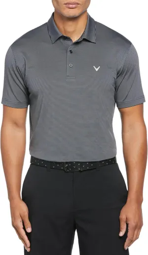 Callaway Performance Golf Polo, Men's Polo Shirt with Moisture-Wicking Technology 3 Button Placket