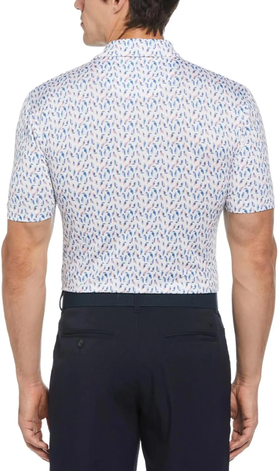 Callaway Performance Golf Polo, Men's Polo Shirt with Moisture-Wicking Technology 3 Button Placket