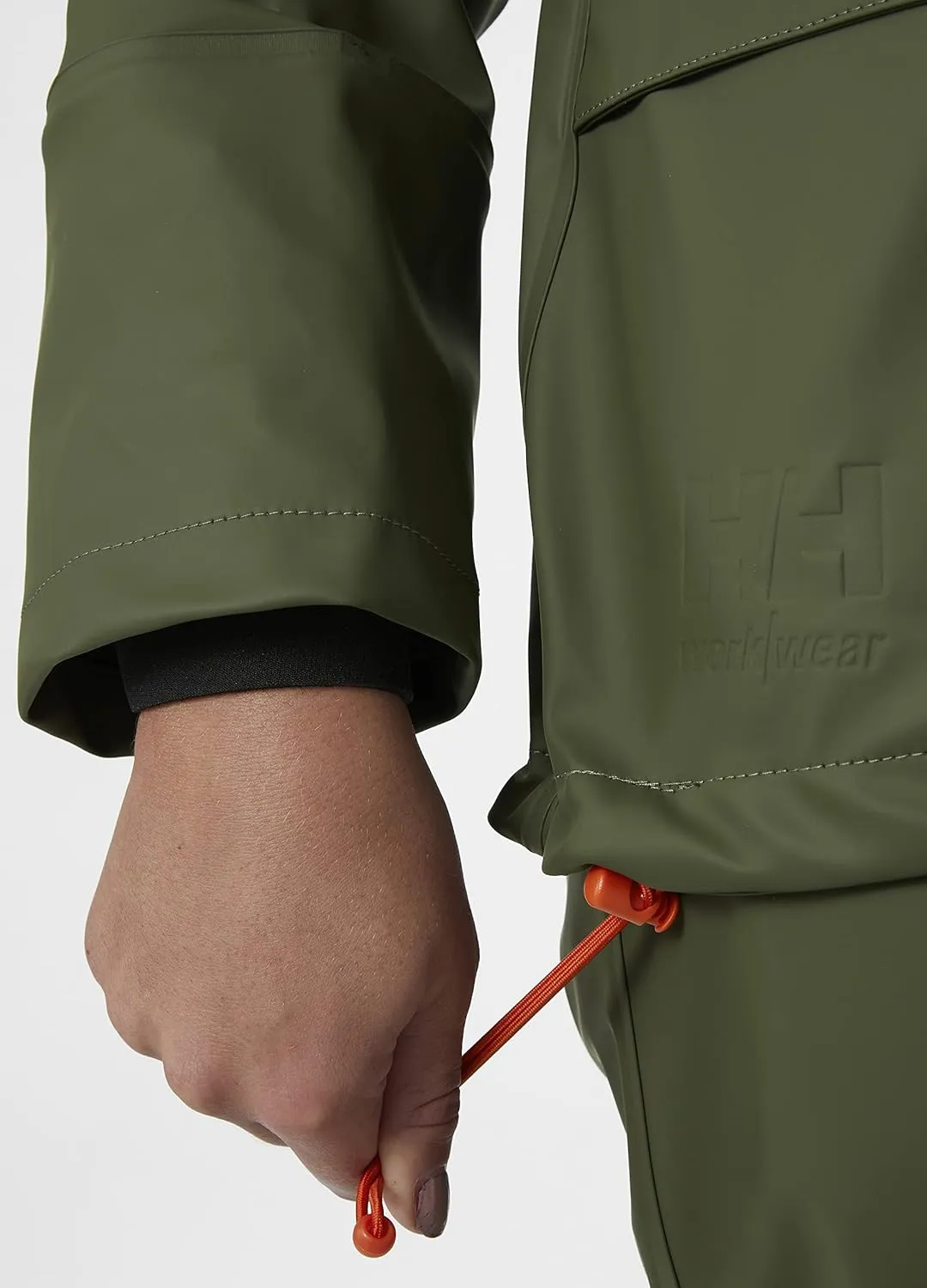 Helly-Hansen Luna/Gale Waterproof Rain Jacket for Women with Adjustable Packable Hood in Collar, Pockets, & Neoprene Cuffs