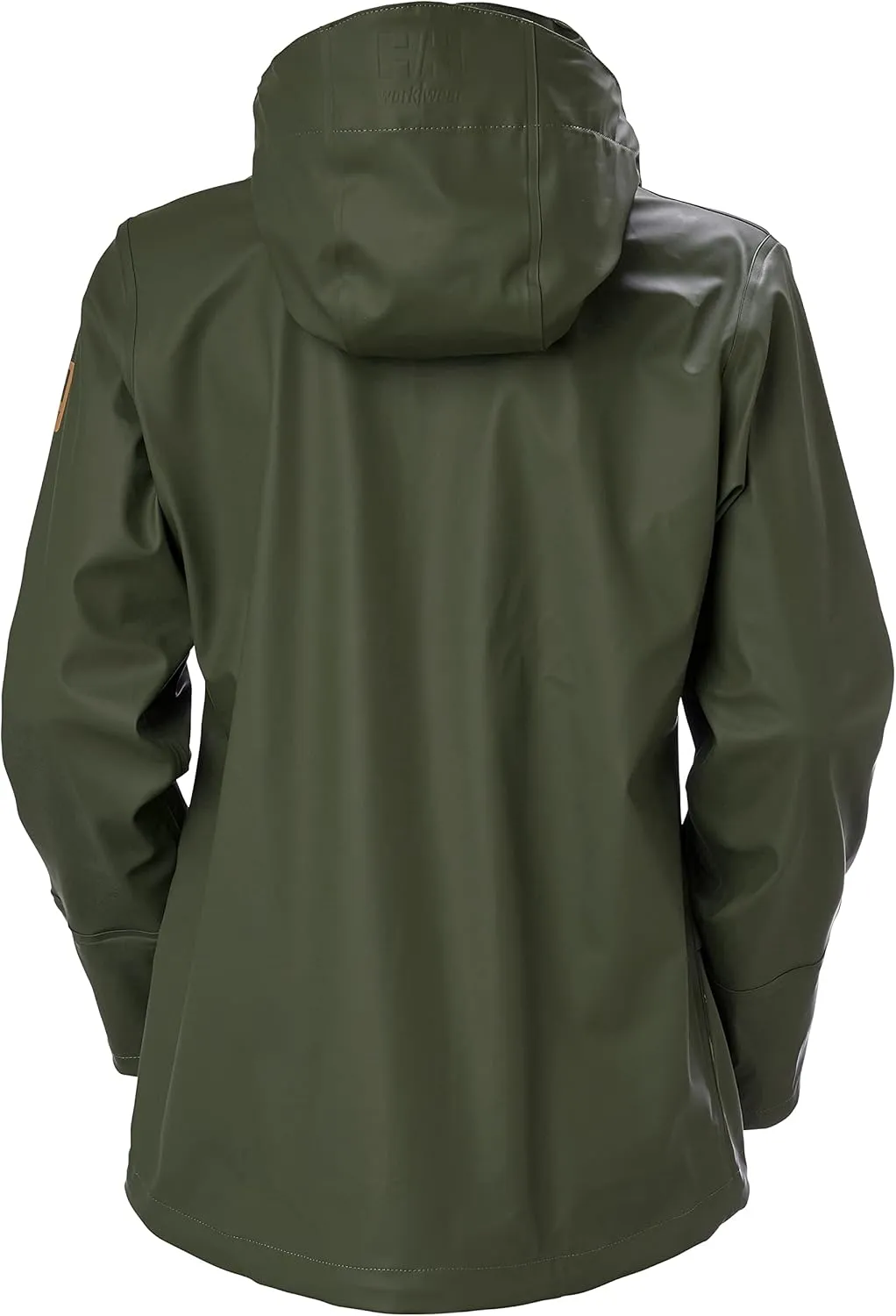 Helly-Hansen Luna/Gale Waterproof Rain Jacket for Women with Adjustable Packable Hood in Collar, Pockets, & Neoprene Cuffs
