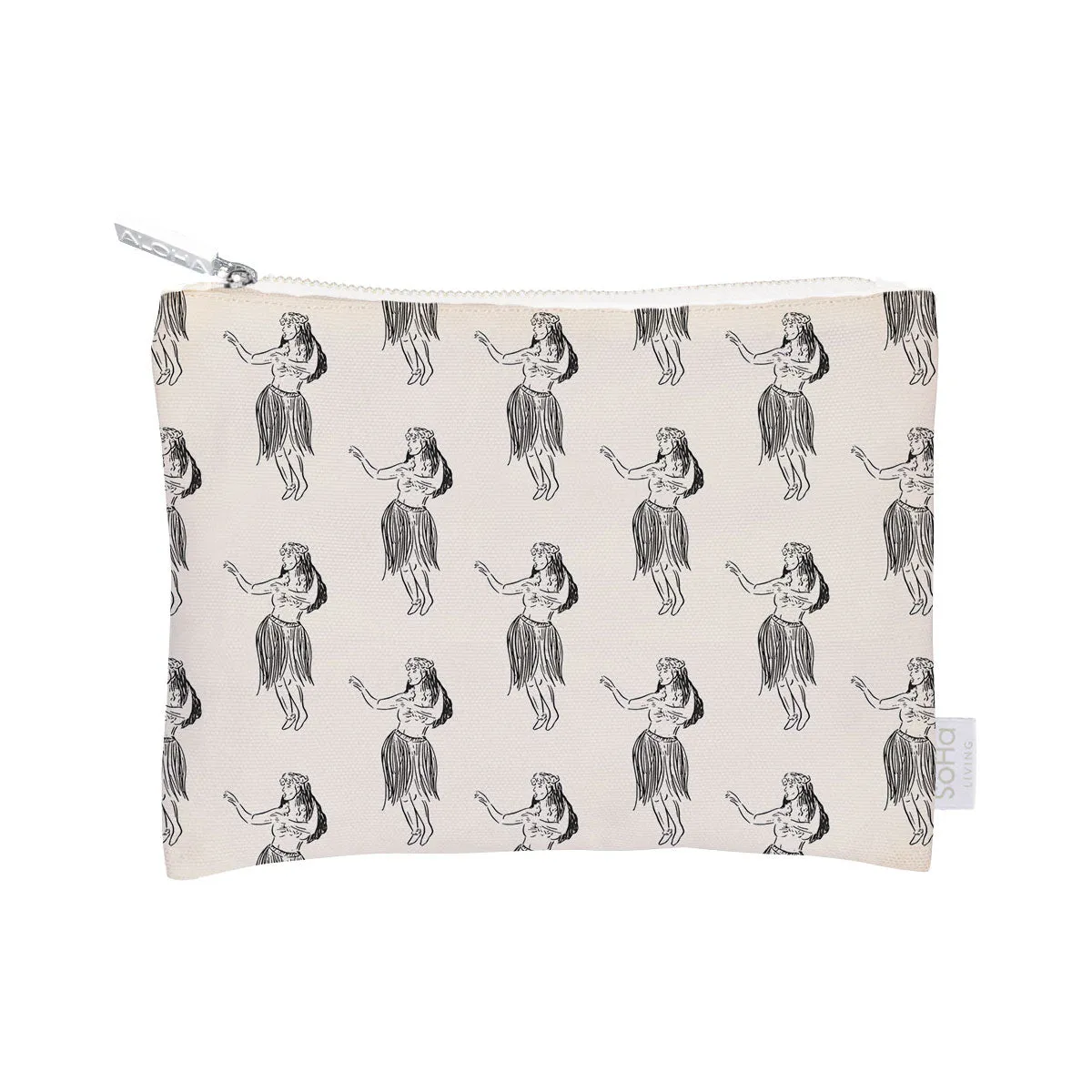 Hula Love Neoprene Zipper Tote