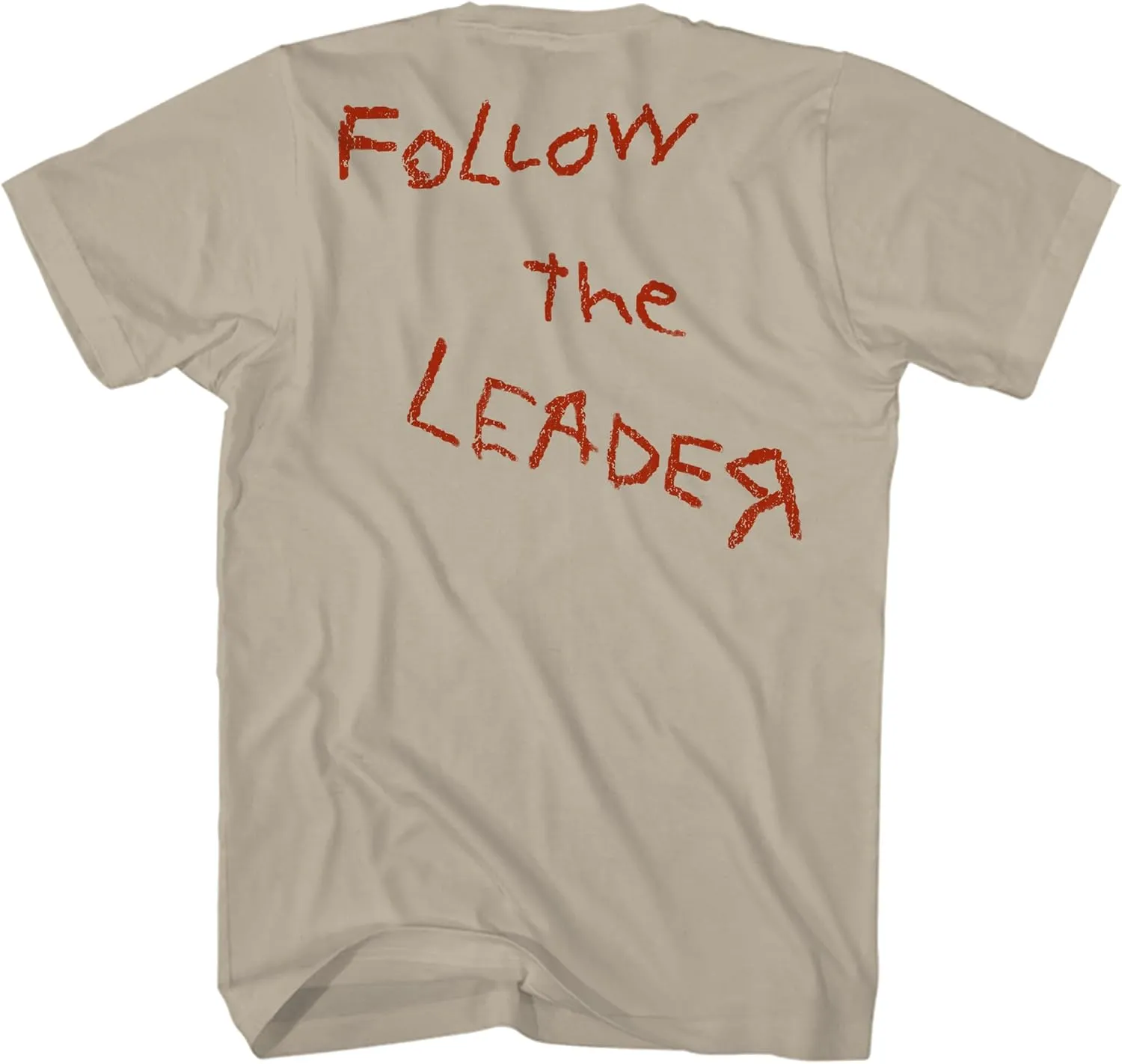 Korn Follow The Leader Front & Back Print Adult Short Sleeve T Shirt 90s Vintage Style Graphic Tees