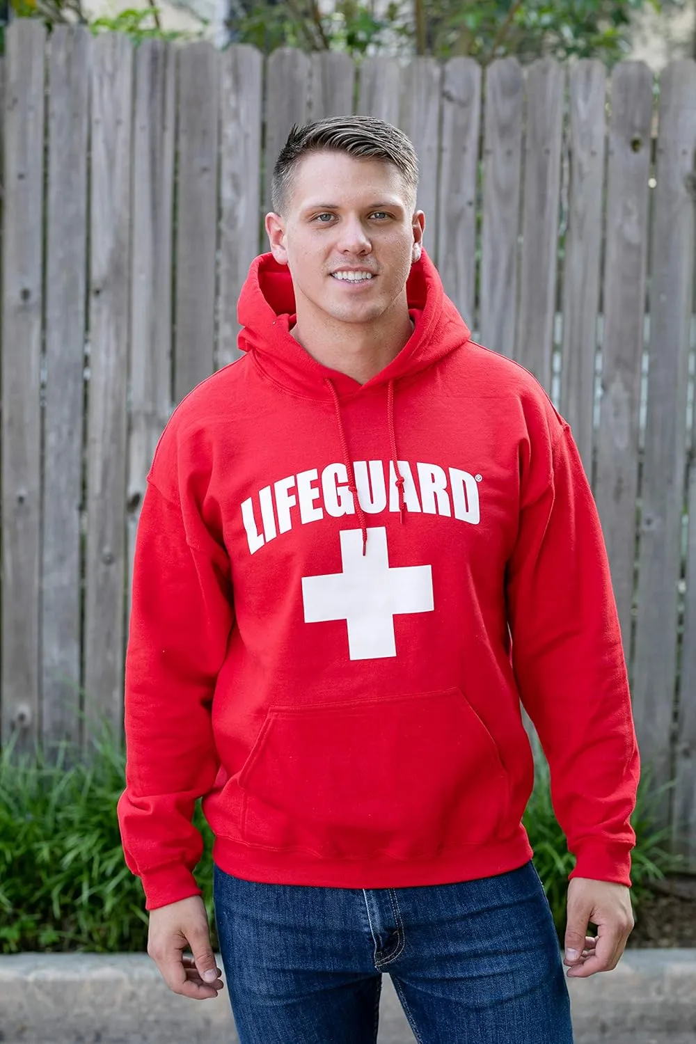 LIFEGUARD Officially Licensed First Quality Pullover Hoodie Sweatshirt Apparel Unisex for Men Women