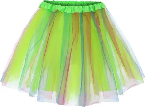 Mini Skirts for Women Colorful Tutu Summer Vacation Skirt Cute Trendy Sexy Going Out Skirts Daily Wear Basic Skirt