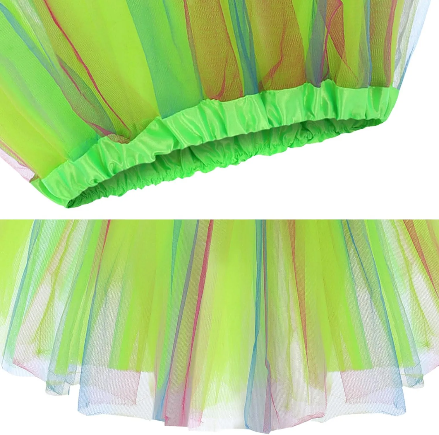 Mini Skirts for Women Colorful Tutu Summer Vacation Skirt Cute Trendy Sexy Going Out Skirts Daily Wear Basic Skirt
