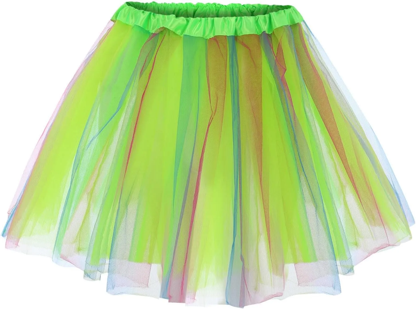 Mini Skirts for Women Colorful Tutu Summer Vacation Skirt Cute Trendy Sexy Going Out Skirts Daily Wear Basic Skirt