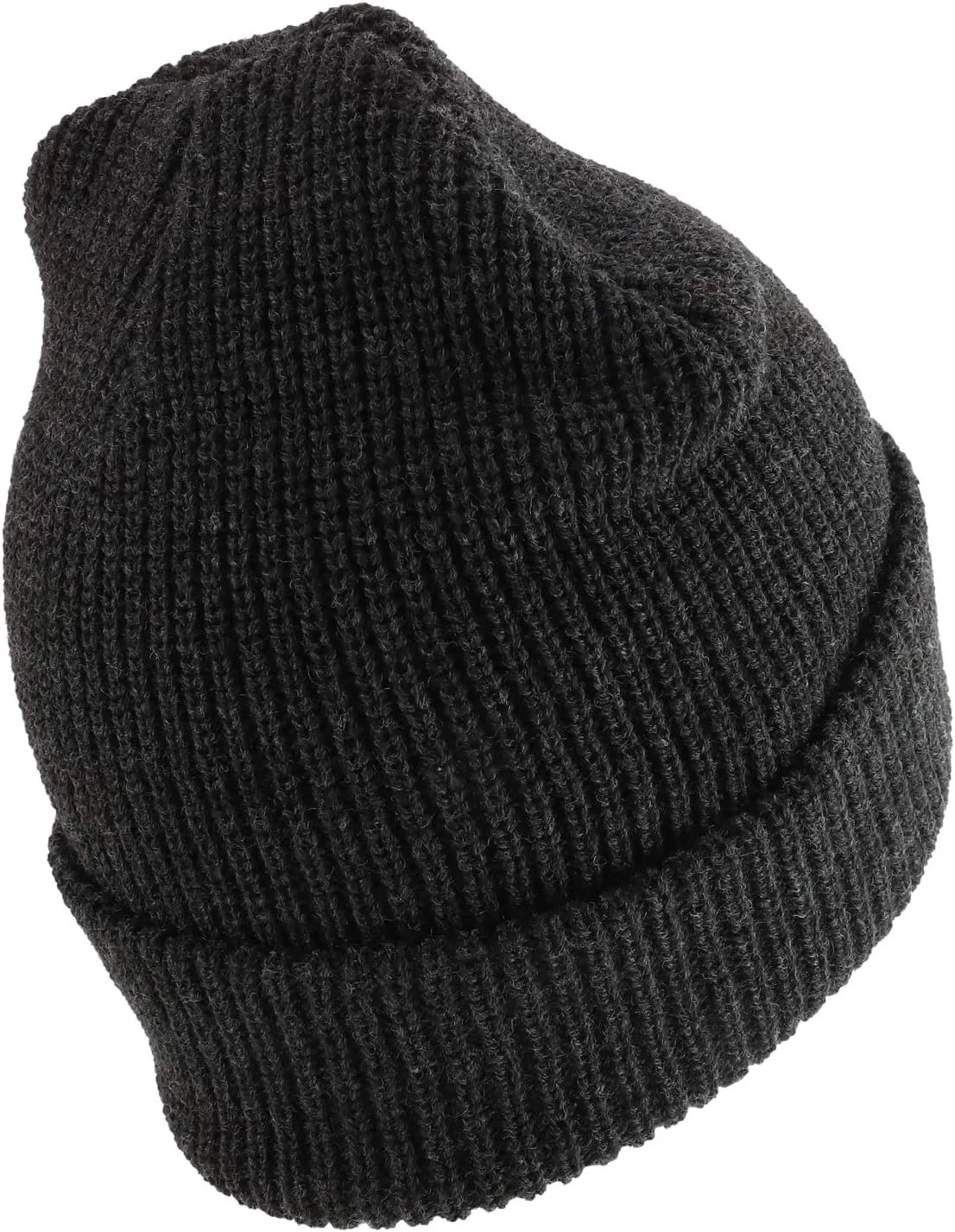 Trendy Apparel Shop Oversized Big Size Plain Ribbed Knit Cuff Long Beanie Hat