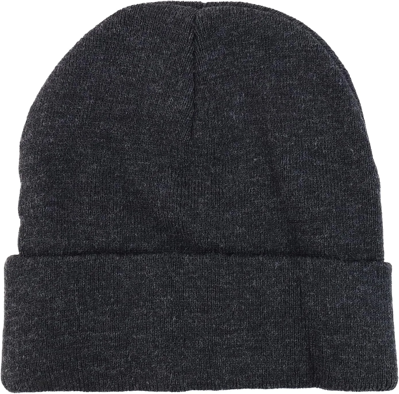 Trendy Apparel Shop XXL Oversized Solid Cuff Long Stretchy Winter Beanie Hat