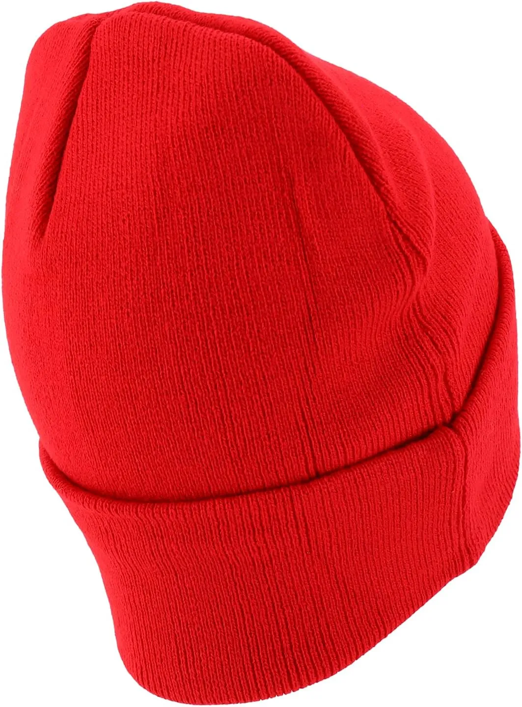 Trendy Apparel Shop XXL Oversized Solid Cuff Long Stretchy Winter Beanie Hat