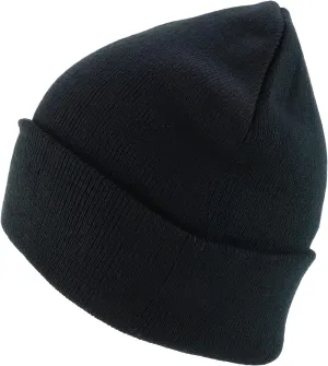 Trendy Apparel Shop XXL Oversized Solid Cuff Long Stretchy Winter Beanie Hat
